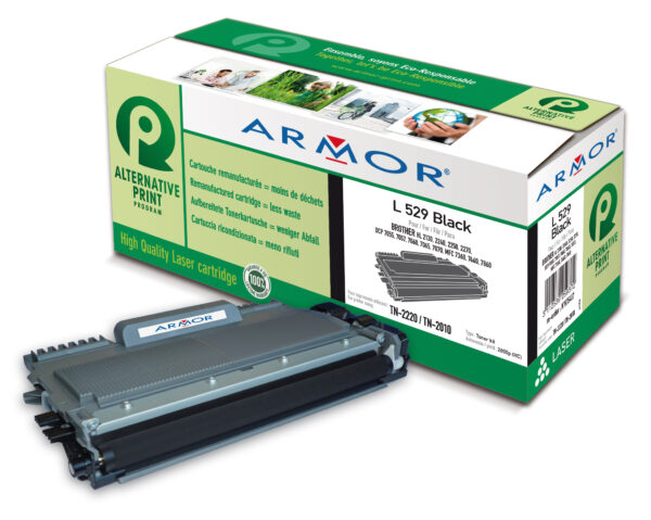 Toner Nero Armor per Brother Tn 2220 Tn 2010 K15417 3112539605575