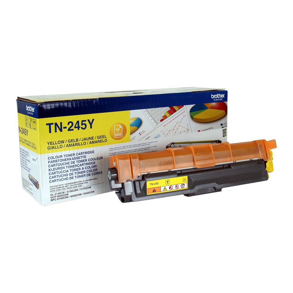 Toner Giallo Mfc 9330cdw Hl 3150cdw Alta Capacita 39 Tn 245y 4977766718509