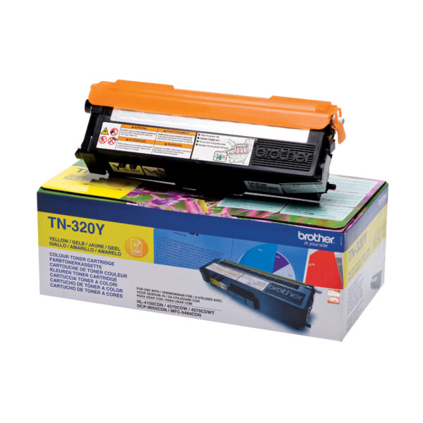 Toner Giallo Hl 4570cdw 4150cdn Capacita 39 Standard Tn 320y 4977766679374