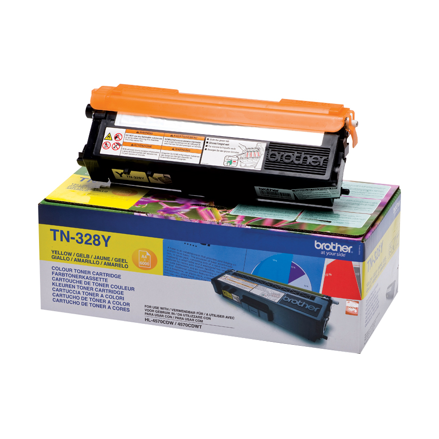 Toner Giallo Hl 4570cdw Altissima Capacita 39 Tn 328y 4977766679459