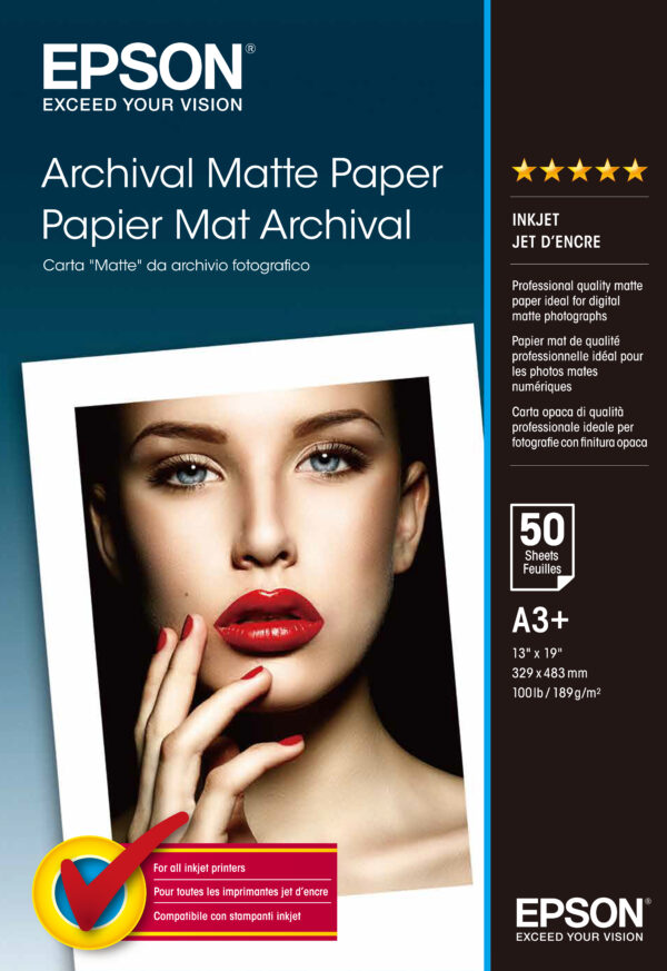 Carta Matte da Archivio A3+ per Grafica 189g/m² 0010343830059