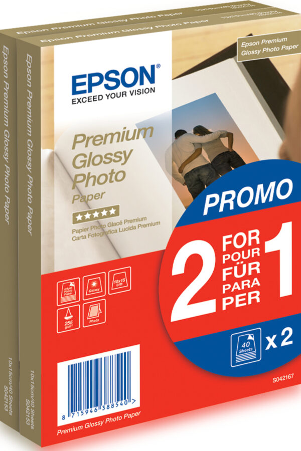 Carta Fotografica Lucida Best Epson Consumer Media C13s042167 8715946388540