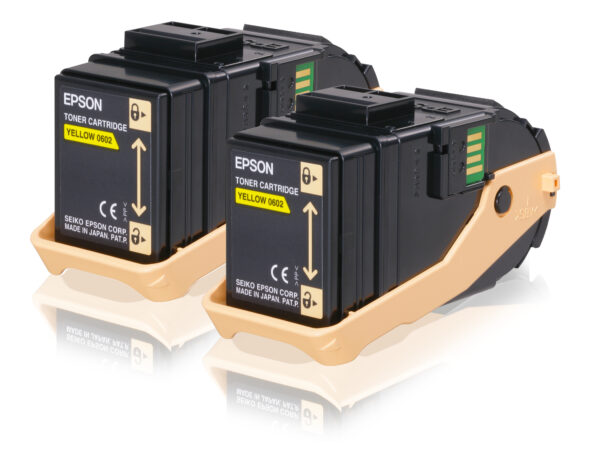 Toner Giallo Pacco Doppio Epson Toner S4 C13s050606 8715946481296