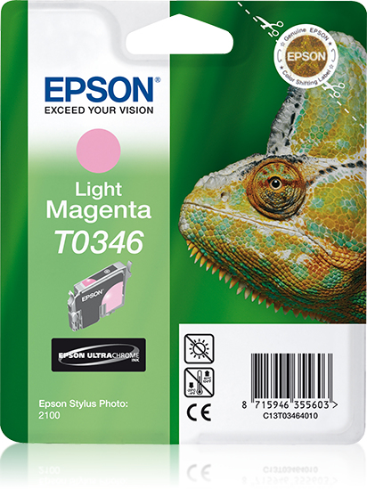 Cartuccia Magenta Light Epson Consumer Ink S1 C13t03464010 8715946355603