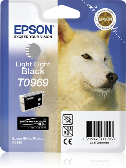 Cartuccia Inchiostro a Pigmenti Nero Light Light Epson Ultrachrome K3 Blister Rs C13t09694010 8715946411903