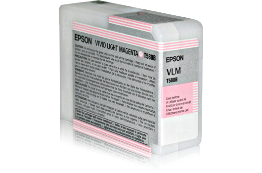 Tanica Inchiostro a Pigmenti Epson Ultrachrome K3 Vivid Magenta Chiaro 80ml C13t580b00 10343873643