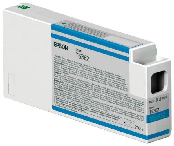 Inchiostro pigmenti ciano EPSON UltraChrome HDR T636 700ml Epson 0010343870826