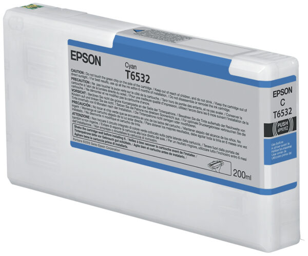 Tanica Inc Ciano 200ml Epson C13t653200 10343877627