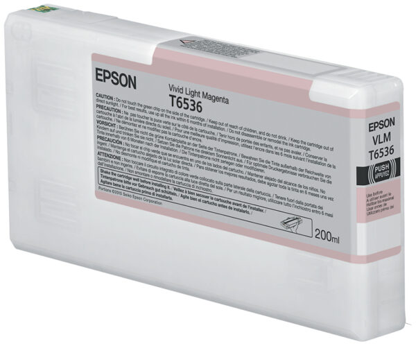 Inchiostro Epson UltraChrome HDR Vivid Magenta Chiaro 200ml Tanica 0010343877665