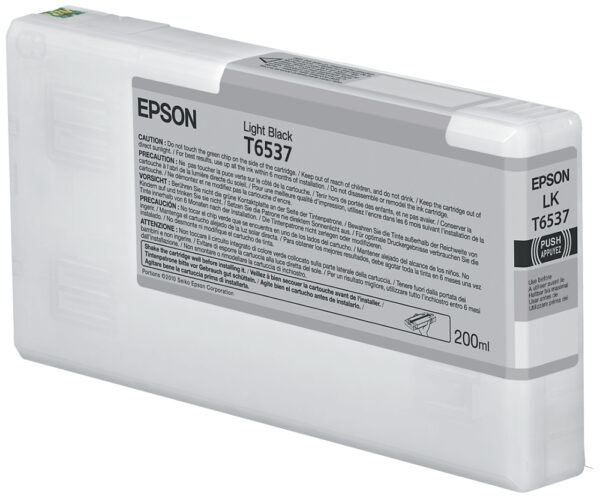 Tanica Inc Nero Light 200ml Epson C13t653700 10343877672