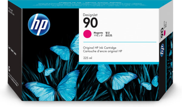 Cartuccia a Getto D 39 Inchiostro Hp N 90 Magenta 225ml C5062a 829160222639