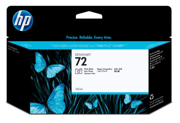 Hp 72 Photo Black Ink Cartridge Hp Gsb Supp Lg Fmt Des Supp Uk C9370a 808736779760