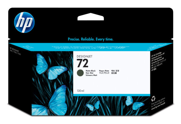 Hp 72 Matte Black Ink Cartridge Hp Gsb Supp Lg Fmt Des Supp Uk C9403a 808736779746