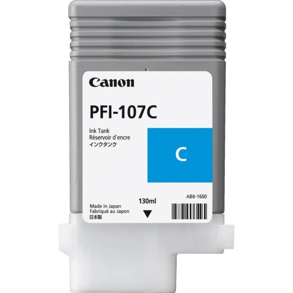 Ink Cartridge Pfi 107c Ciano 130ml 6706b001 4960999910956