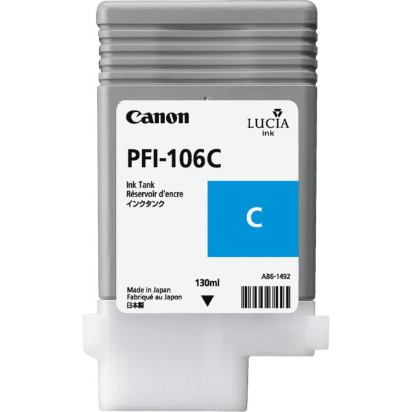 Cartuccia Ink Pfi 106 Ciano 6622b001aa 4960999909516