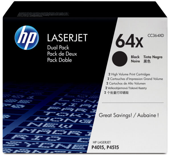 Laserjet Cc364x Dual Pack Hp Inkjet Supply Non Central 1n Cc364xd 884962061459