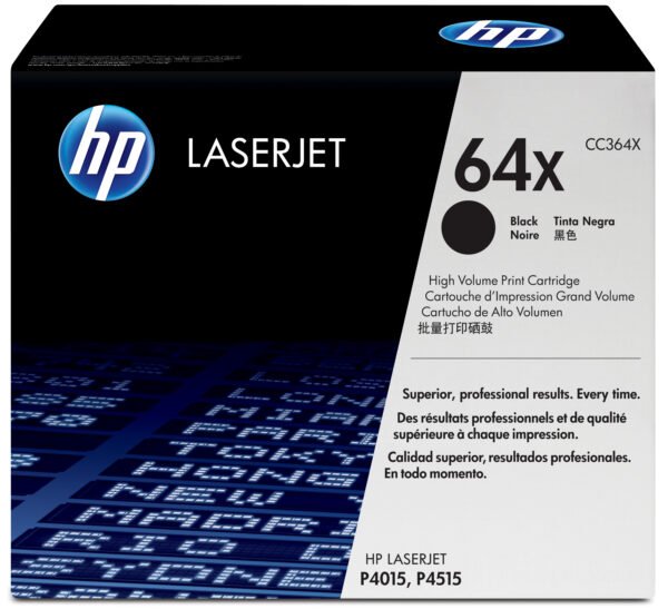 Toner Nero 64x per P4015 Hp Ops Supp A4val Lj Non C Sku Gj Cc364x 883585007608