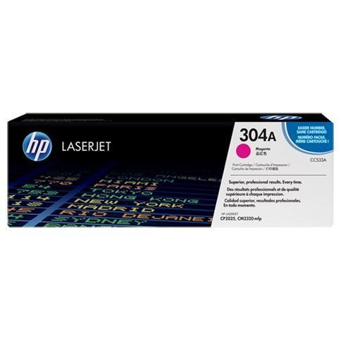 Cartuccia di Stampa Magenta X Hp Color Laserjet Cc533a 883585301522