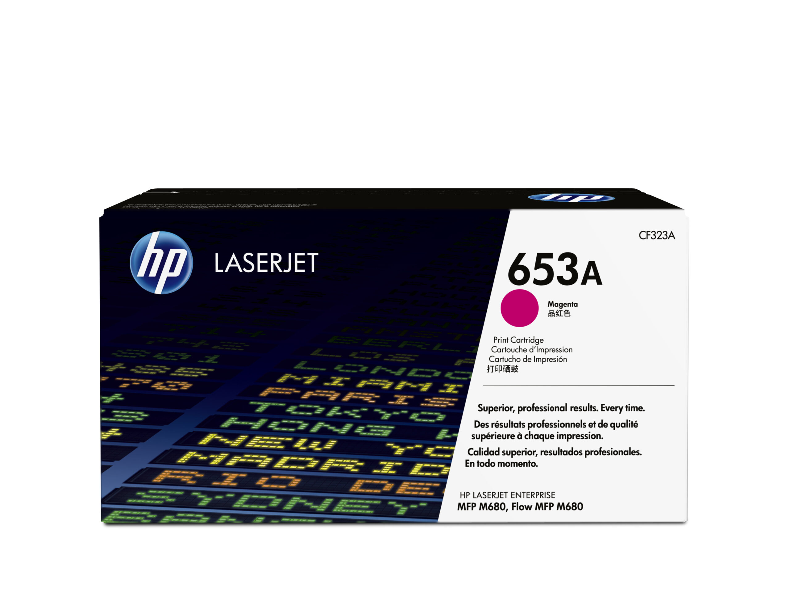 Hp 653a Toner Cartridge Magenta Laser Jet Cf323a 886112501150