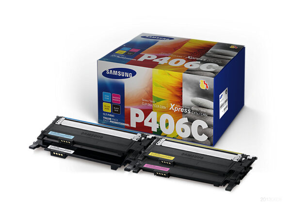 Toner N C M Y Clp 360 365 Clx 3300 Samsung Clt P406c Els 8806085816572