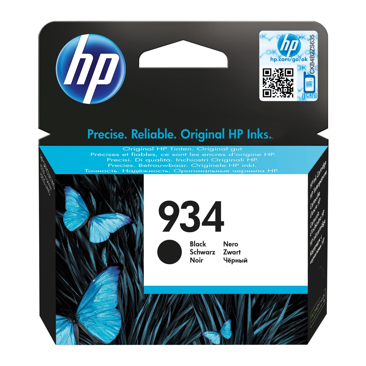 Cartuccia Ink Nera Hp 934 C2p19ae 888182034576