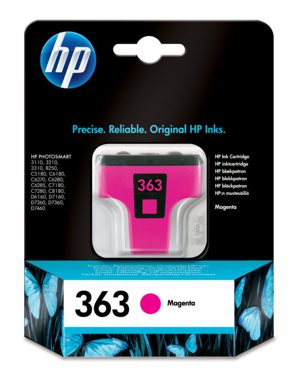 Cartuccia a Getto D 39 Inchiostro Hp 363 Magenta C8772ee 889894729071