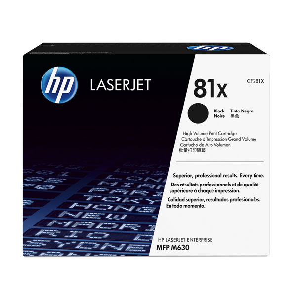 Cartuccia di Stampa Hp 81x Nero Alta Capacita