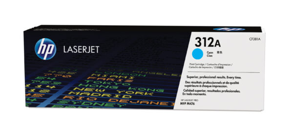 Hp 312a Toner Ciano Hp Laserjet Cf381a 887111367761