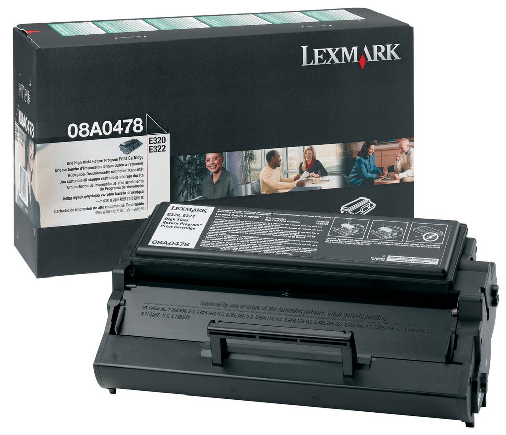 Toner Return Program E320 E322 Alta Resa 08a0478 734646368759