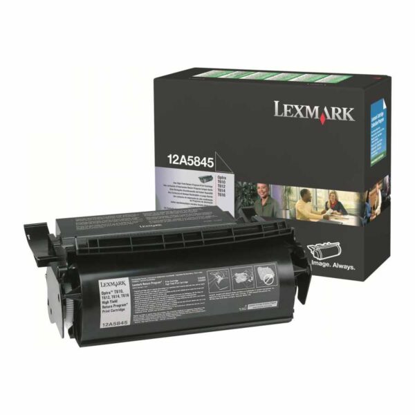 Toner Return Program Optra T T610 T612 T614 T616 Alta Resa 12a5845 734646222037