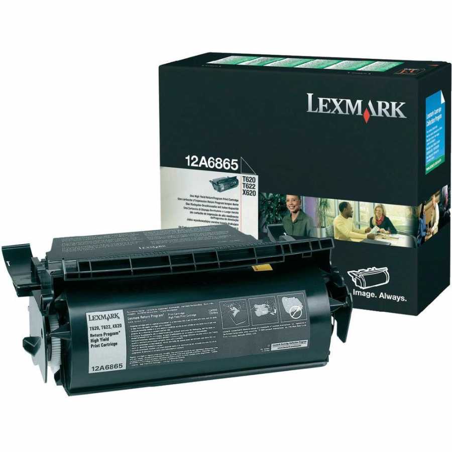 Toner Return Program T620 T622 X620e Alta Resa 12a6865 734646205801