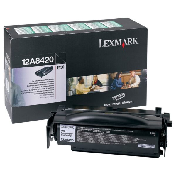 Toner Return Program T430 12a8420 734646024891