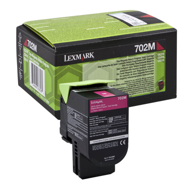 Toner 702m Return Program Magenta Capacita 39 Standard 70c20m0 734646436564