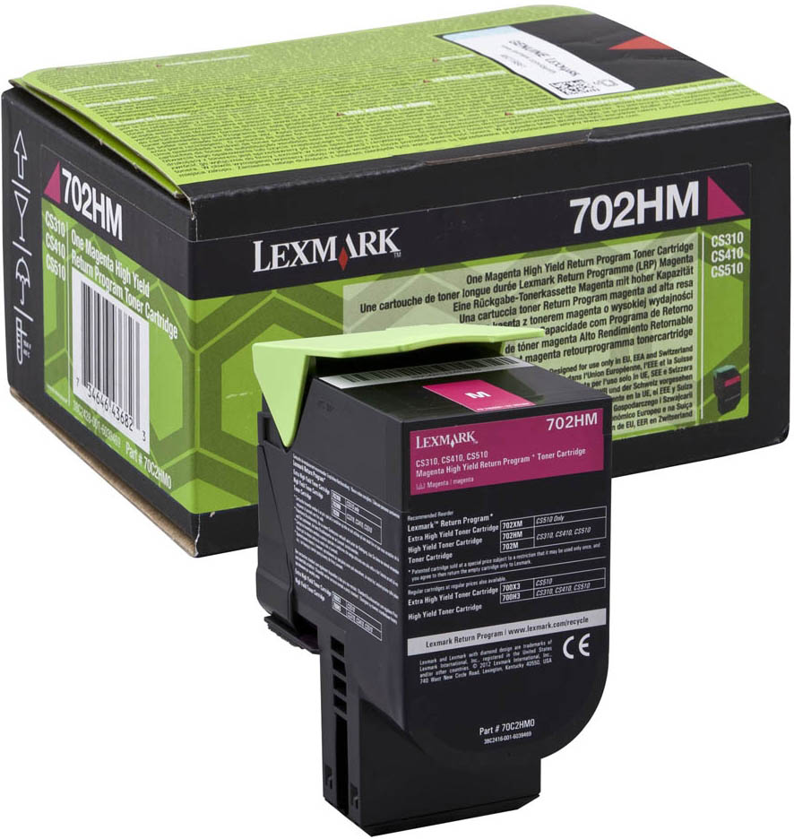 Toner 702hm Return Program Ad Alta Resa Magenta 70c2hm0 734646436823