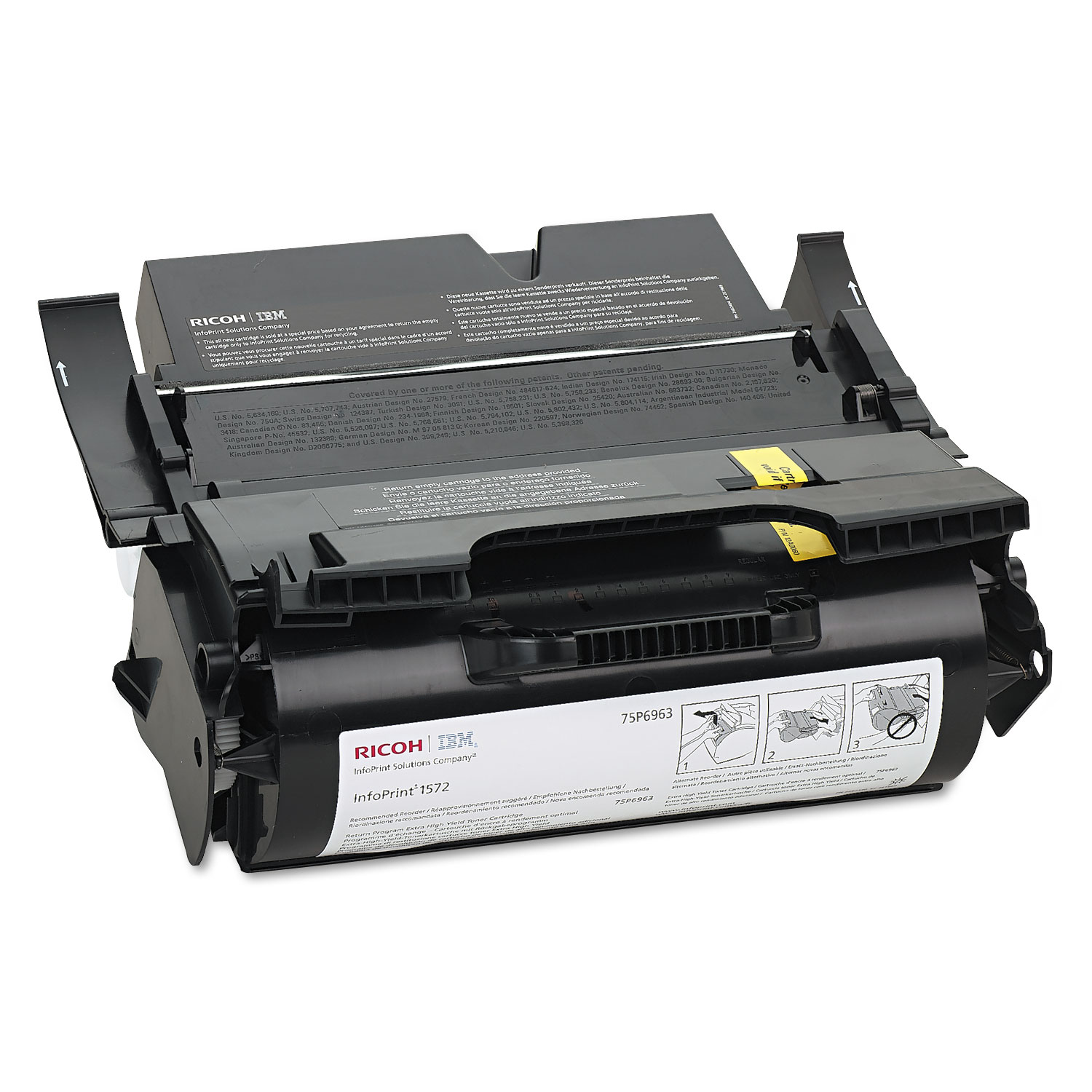 Toner Extra Hy Return Program Infoprint 1572 75p6963 435682468