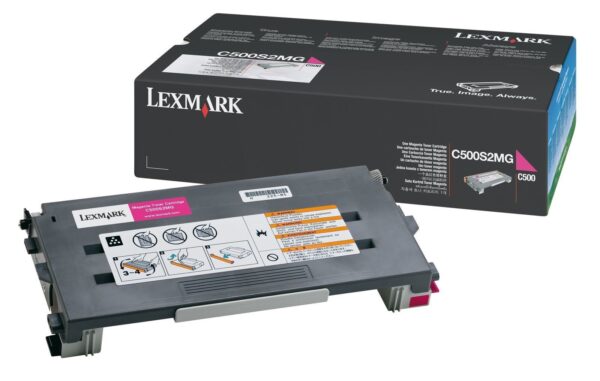 Toner Magenta per C500 1 5k Lexmark C500s2mg 734646012140