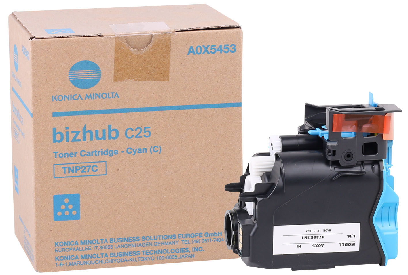 Toner Ciano Bizhub C25 Tnp 27c A0x5453 39281055638