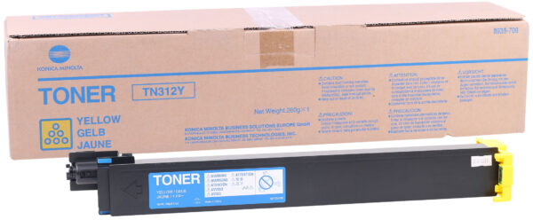 Toner Giallo Bizhub Tn312y C300 352 P 8938706 01 8938706