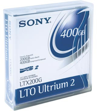 Data Cartridge Lto 2 Ultrium Sony New Storage Media Ltx200gn 27242634466