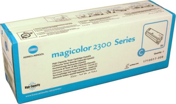 Toner Ciano Magicolor 2300dl Alta Capacita 39 4576511 4538462003360