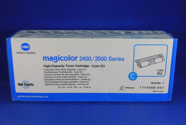 Toner Ciano Magicolor 2400w 2430dl 2450 2480 2500 Alta Capacita 39 A00w332 39281036057