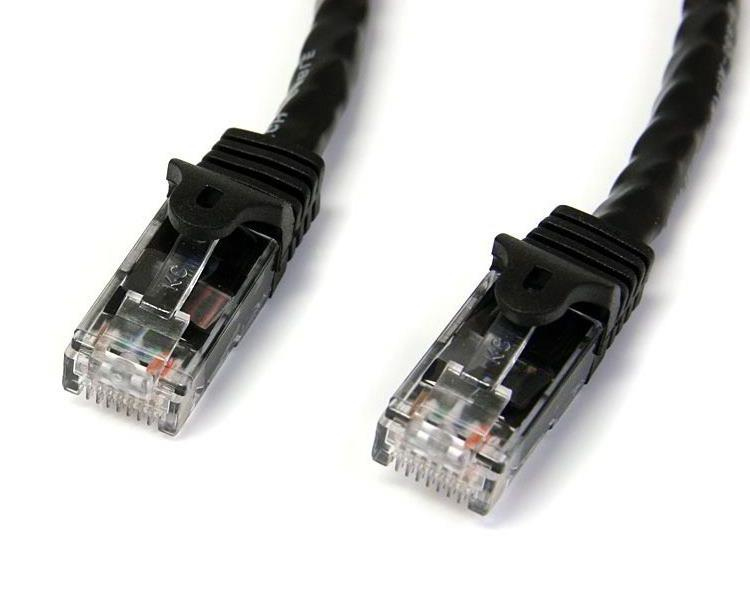 Cavo di Rete Cat 6 100 Rame Startech Cables N6patc10mbk 65030846417