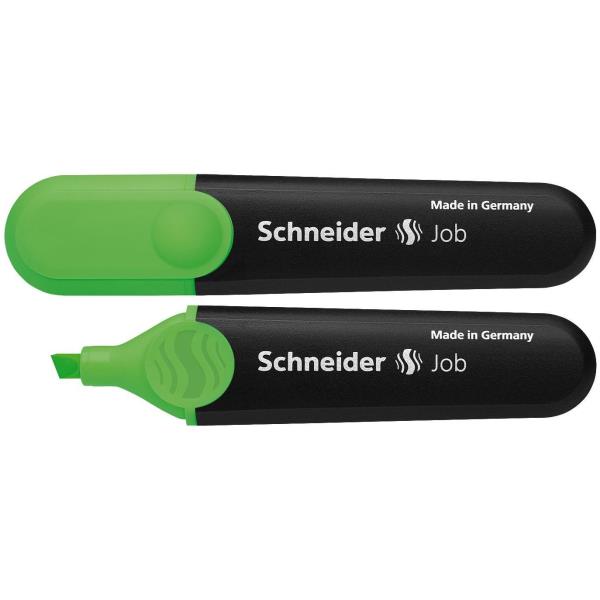 Evidenziatore Job Verde Schneider P001504 4004675115041