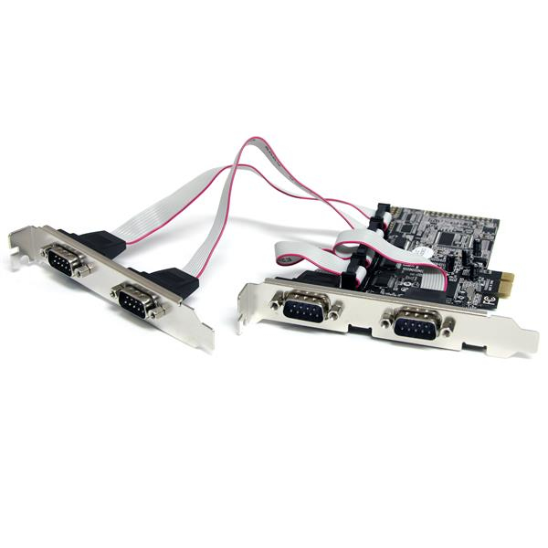 Scheda Pcie a 4 Porte Startech Comp Cards And Adapters Pex4s553 65030843553