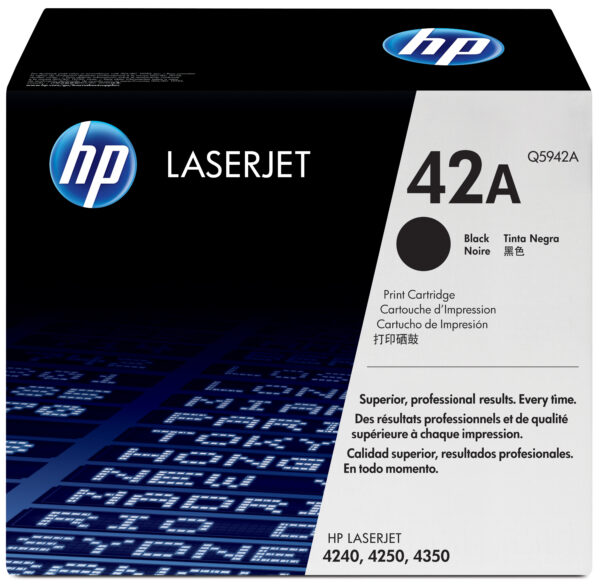 Toner Nero 42a 10 000 Pagine Hp Ops A4valuelj Transasupp Gj Q5942a 829160221755