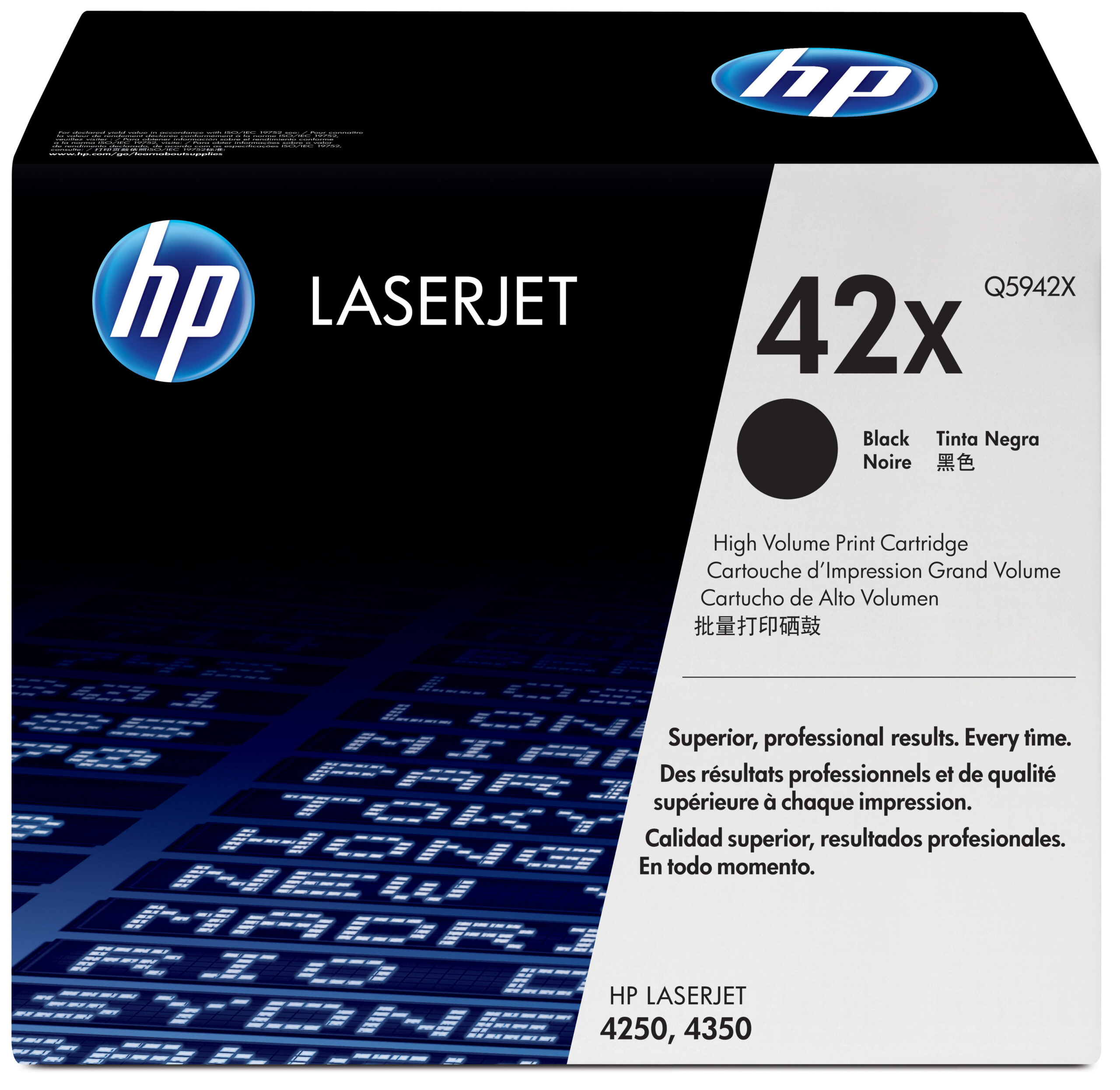 Toner Nero 42x 20 000 Pagine Hp Ops Supp A4 Value Lj C Sku 5t Q5942x 829160221762