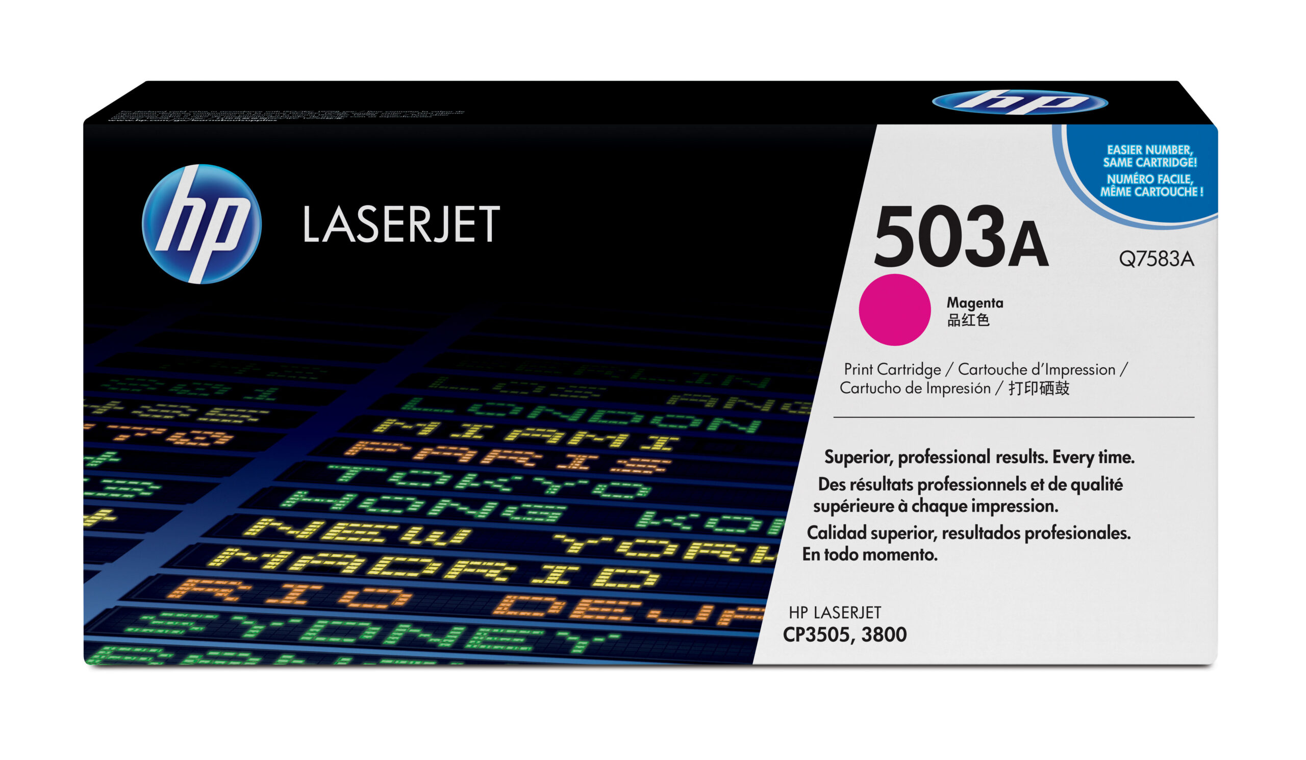 Toner Magenta 503a per Clj Hp Ops Supp A4val Lj Non C Sku Gj Q7583a 829160697420