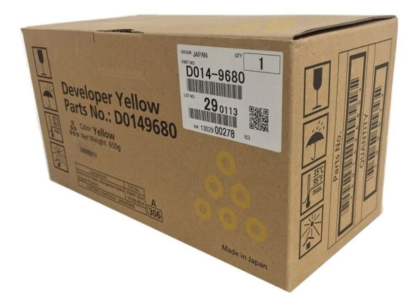 Developer Giallo Aficio Mp C6000sp C7500sp Type C7500 D0149680 D0149680