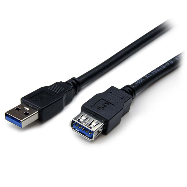 Cavo di Prolunga Usb 3 0 Startech Cables Usb3sext1mbk 65030848954