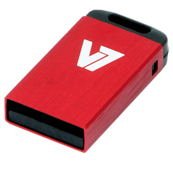 Nano Usb Stick 4gb Red V7 Memories I Vu24gcr Red 2e 4038489028976